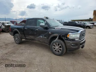 2022 Ram 2500 Longhorn with VIN 3C6UR5GL3NG182906, listed as a Copart auction lot 63725814 with 42,473 mi miles and Salvage title. Bid and sale history available at DreamBid. Image 4.