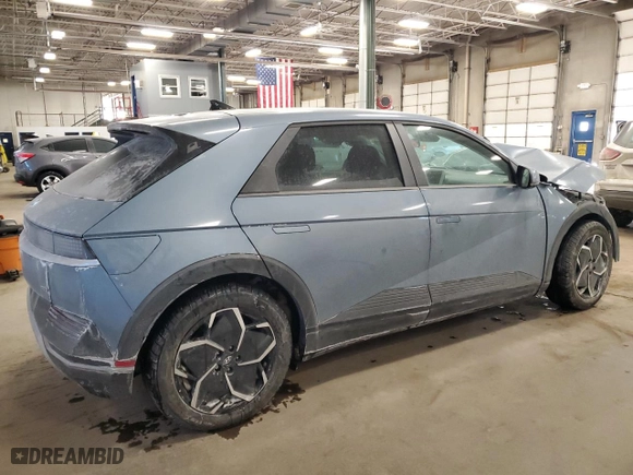 2024 Hyundai IONIQ 5 SE with VIN KM8KMDDF3RU293526, listed as a Copart auction lot 45806525 with 0 mi miles and Salvage Title. Bid and sale history available at carsss.com. Image 3.