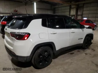 2021 Jeep Compass Altitude with VIN 3C4NJCBB9MT587357, listed as a Copart auction lot 86971684 with 61,011 mi miles and Salvage Title. Bid and sale history available at carsss.com. Image 3.