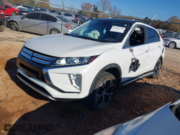 2020 Mitsubishi Eclipse Cross SE with VIN JA4AS5AA4LZ002069, listed as a IAAI auction lot 41016578 with 53,409 mi miles and . Bid and sale history available at DreamBid. Image 18.