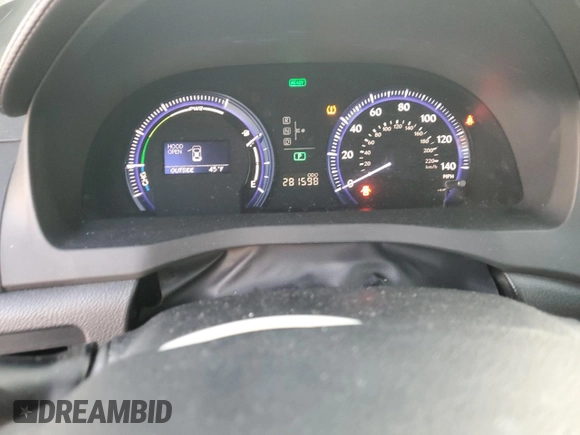 2010 Lexus HS 250h with VIN JTHBB1BA7A2009619, listed as a Copart auction lot 85790644 with 281,598 mi miles and Salvage Title. Bid and sale history available at DreamBid. Image 9.