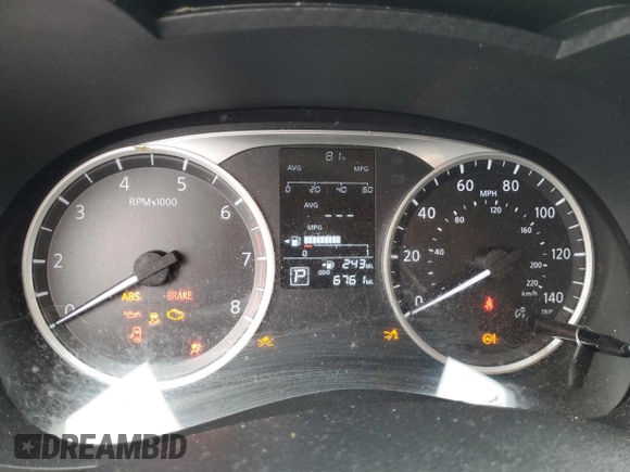 2024 Nissan Versa S with VIN 3N1CN8DV4RL874244, listed as a Copart auction lot 67565994 with 6,761 mi miles and Salvage Title. Bid and sale history available at DreamBid. Image 9.