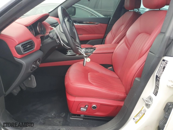 2022 Maserati Levante GT with VIN ZN661XUA2NX396142, listed as a Copart auction lot 74975334 with 0 mi miles and Salvage Title. Bid and sale history available at carsss.com. Image 7.