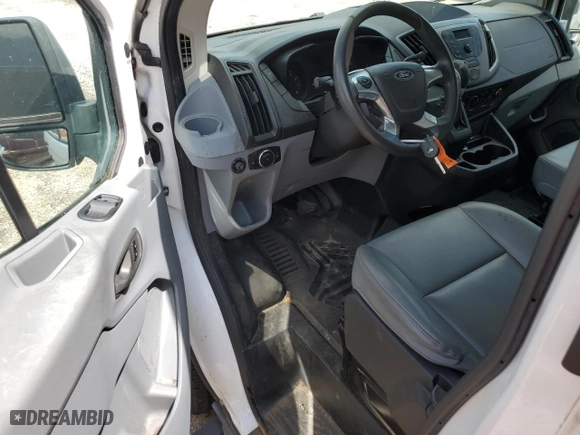 2016 Ford Transit Cargo Van with VIN 1FTYR2CM7GKB07841, listed as a Copart auction lot 69805554 with 135,567 mi miles and Salvage Title. Bid and sale history available at carsss.com. Image 8.