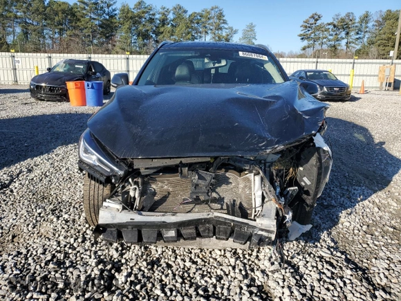 2022 Infiniti QX50 LUXE with VIN 3PCAJ5BA9NF122319, listed as a Copart auction lot 86087084 with 37,553 mi miles and Salvage Title. Bid and sale history available at carsss.com. Image 5.