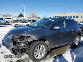 2014 Nissan Murano SV with VIN JN8AZ1MW9EW524979, listed as a Copart auction lot 87869825 with 134,655 mi miles and Salvage Title. Bid and sale history available at carsss.com. Image 1.
