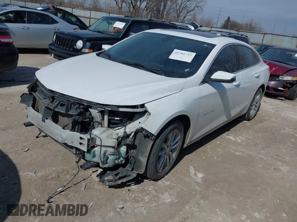 2018 Chevrolet Malibu LT z VIN 1G1ZD5ST6JF238524, wystawiony jako IAAI lot #41701717 z przebiegiem 167 986 mil mil oraz . Historia ofert i sprzedaży dostępna na DreamBid. Obrazek 2.
