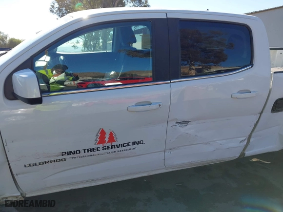 2020 Chevrolet Colorado 4WD Work Truck with VIN 1GCGTBEN9L1145963, listed as a IAAI auction lot 41196954 with 134,526 mi miles. Bid and sale history available at carsss.com. Image 18.