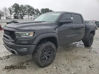2024 Ram 1500 TRX with VIN 1C6SRFU9XRN151882, listed as a Copart auction lot 42518725 with 5,279 mi miles and Salvage Title. Bid and sale history available at carsss.com. Image 1.