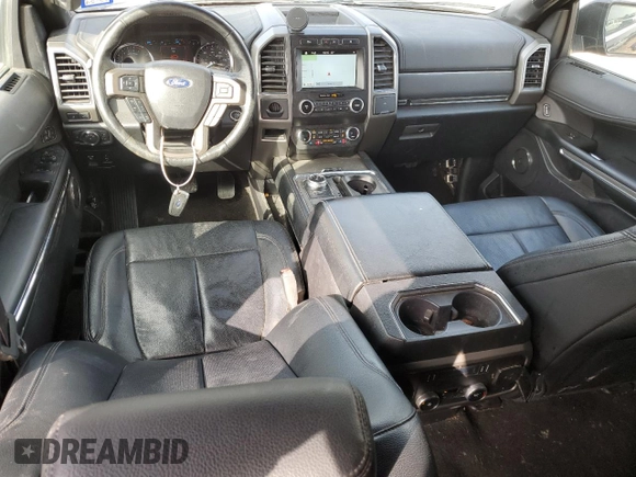 2019 Ford Expedition XLT with VIN 1FMJU1HT2KEA03559, listed as a Copart auction lot 45153455 with 95,281 mi miles and Salvage Title. Bid and sale history available at carsss.com. Image 8.