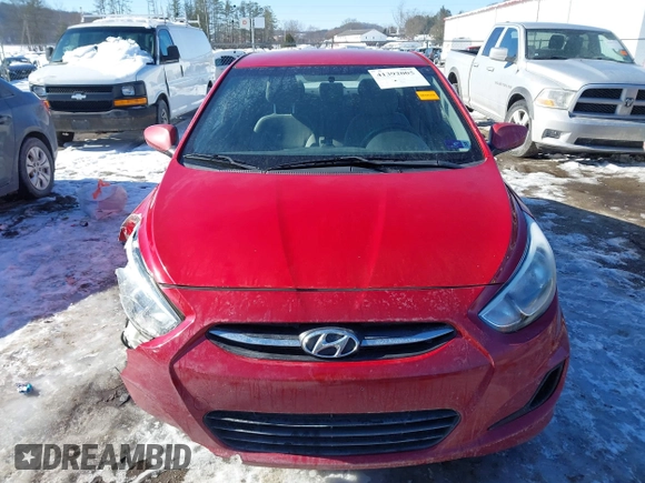 2015 Hyundai Accent GLS with VIN KMHCT4AE7FU825438, listed as a IAAI auction lot 41392005 with 111,913 mi miles and . Bid and sale history available at carsss.com. Image 13.