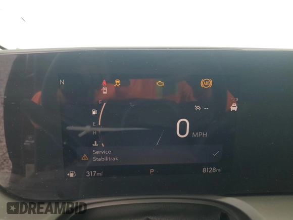2024 Buick Encore GX Preferred with VIN KL4AMBSL5RB185587, listed as a Copart auction lot 55516535 with 8,128 mi miles and Salvage title. Bid and sale history available at DreamBid. Image 9.