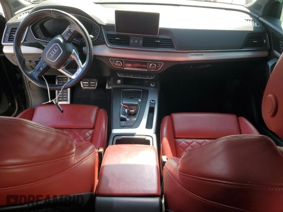2018 Audi SQ5 Prestige with VIN WA1C4AFY2J2094919, listed as a Copart auction lot 53244495 with Not Provided miles and Salvage Title. Bid and sale history available at DreamBid. Image 8.