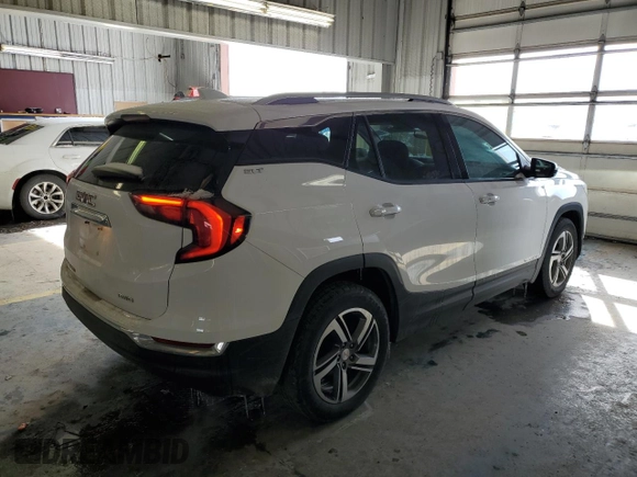 2018 GMC Terrain SLT with VIN 3GKALVEV1JL366202, listed as a Copart auction lot 44376235 with 96,168 mi miles and Salvage Title. Bid and sale history available at carsss.com. Image 3.
