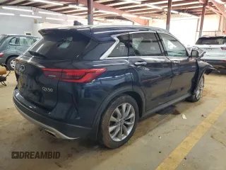 2019 Infiniti QX50 LUXE with VIN 3PCAJ5M18KF139072, listed as a Copart auction lot 46992375 with 39,313 mi miles and Salvage Title. Bid and sale history available at carsss.com. Image 3.