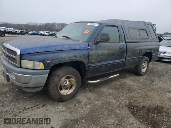 2001 Dodge 1500 with VIN 1B7HC16Y31S208991, listed as a Copart auction lot 49591855 with 147,922 mi miles and Clean title. Bid and sale history available at DreamBid. Image 1.
