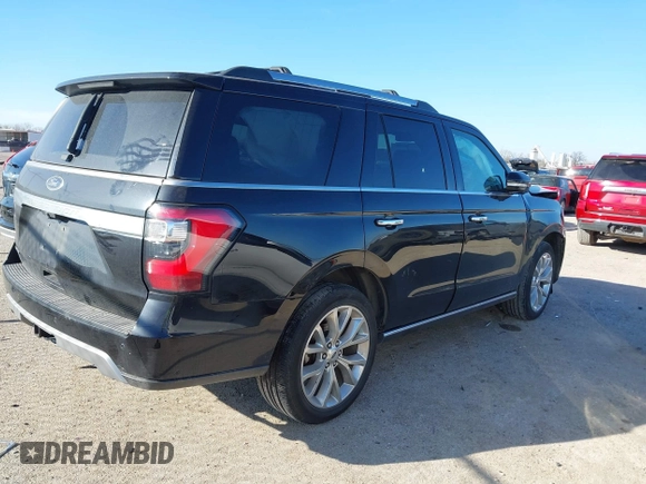 2019 Ford Expedition Limited with VIN 1FMJU1KT3KEA13543, listed as a IAAI auction lot 41130655 with 90,340 mi miles. Bid and sale history available at carsss.com. Image 4.