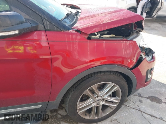 2017 Ford Explorer XLT with VIN 1FM5K7D85HGA84825, listed as a IAAI auction lot 41843831 with 153,594 mi miles and . Bid and sale history available at DreamBid. Image 17.