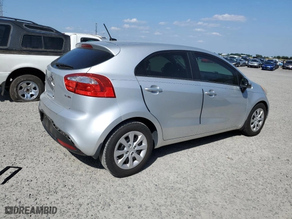 2013 Kia Rio SX with VIN KNADN5A32D6303905, listed as a Copart auction lot 52842575 with 94,880 mi miles and Salvage Title. Bid and sale history available at carsss.com. Image 3.