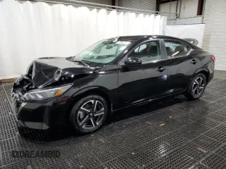2024 Nissan Sentra SV with VIN 3N1AB8CV7RY348310, listed as a Copart auction lot 61210525 with 27,120 mi miles and Non repairable. Bid and sale history available at DreamBid. Image 1.