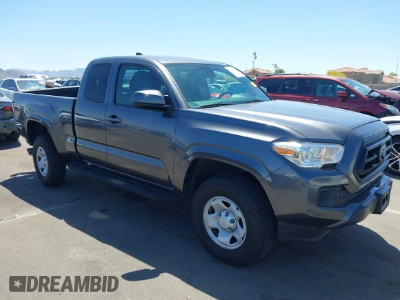 2020 Toyota Tacoma SR with VIN 3TYRX5GN4LT003040, listed as a IAAI auction lot 42121503 with 49,858 mi miles and . Bid and sale history available at DreamBid. Image 1.