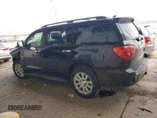 2014 Toyota Sequoia Platinum with VIN 5TDDW5G13ES093998, listed as a Copart auction lot 47240195 with 176,320 mi miles and Salvage Title. Bid and sale history available at carsss.com. Image 2.