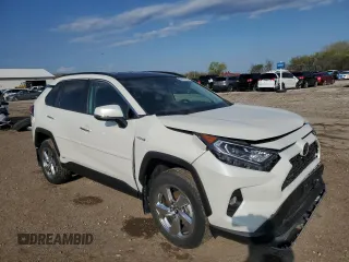 2020 Toyota RAV4 Hybrid Limited z VIN 4T3DWRFV0LU004797, wystawiony jako Copart lot #54181595 z przebiegiem 63 055 mil mil oraz Szkoda całkowita • Salvage title. Historia ofert i sprzedaży dostępna na DreamBid. Obrazek 4.