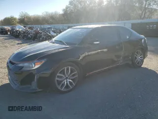2016 Scion tC with VIN JTKJF5C73GJ019891, listed as a Copart auction lot 41480885 with 107,303 mi miles and Salvage Title. Bid and sale history available at carsss.com. Image 1.