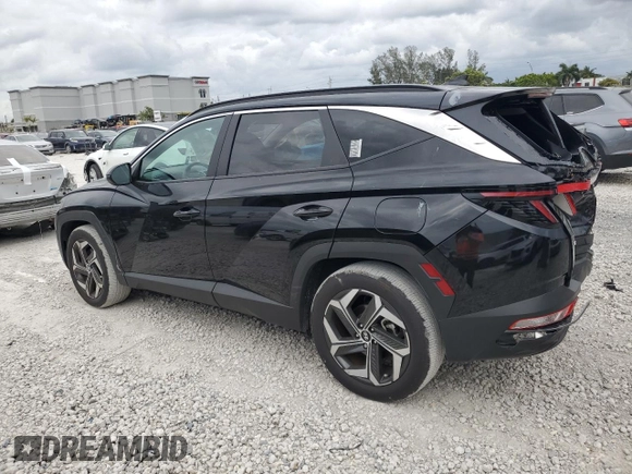 2024 Hyundai Tucson SEL with VIN 5NMJF3DE1RH407591, listed as a Copart auction lot 48500515 with 5,701 mi miles and Salvage Title. Bid and sale history available at carsss.com. Image 2.