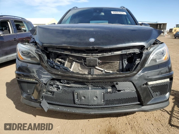 2013 Mercedes-Benz M 63 AMG with VIN 4JGDA7EB2DA133999, listed as a Copart auction lot 49007075 with 125,781 mi miles and Salvage Title. Bid and sale history available at DreamBid. Image 5.