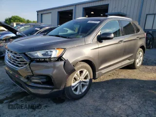 2019 Ford Edge SEL z VIN 2FMPK4J95KBB12609, wystawiony jako Copart lot #63223935 z przebiegiem 70 870 mil mil oraz Szkoda całkowita • Salvage title. Historia ofert i sprzedaży dostępna na DreamBid. Obrazek 1.