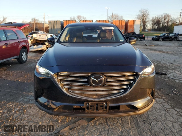 2022 Mazda CX-9 Touring with VIN JM3TCBCY4N0602027, listed as a Copart auction lot 85260034 with 27,407 mi miles and Salvage Title. Bid and sale history available at carsss.com. Image 5.