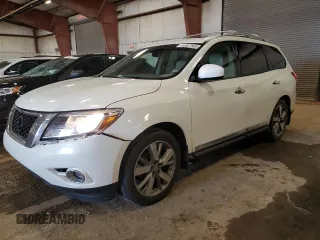 2013 Nissan Pathfinder Platinum z VIN 5N1AR2MM7DC679946, wystawiony jako Copart lot #51567805 z przebiegiem 150 296 mil mil oraz Czysty tytuł • Clean title. Historia ofert i sprzedaży dostępna na DreamBid. Obrazek 1.