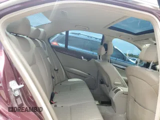 2009 Mercedes-Benz C 300 Sport with VIN WDDGF54X29R083494, listed as a Copart auction lot 58584005 with 189,716 mi miles and Salvage title. Bid and sale history available at DreamBid. Image 10.