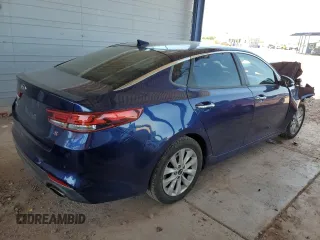 2018 Kia Optima S with VIN 5XXGT4L3XJG194653, listed as a Copart auction lot 60733015 with 78,475 mi miles and Salvage title. Bid and sale history available at DreamBid. Image 3.