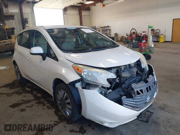 2014 Nissan Note S with VIN 3N1CE2CPXEL435169, listed as a IAAI auction lot 42124608 with 125,555 mi miles and . Bid and sale history available at DreamBid. Image 1.