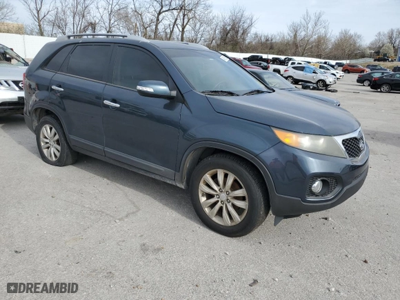 2011 Kia Sorento LX with VIN 5XYKT4A24BG155865, listed as a Copart auction lot 49516025 with 183,209 mi miles and Clean Title. Bid and sale history available at carsss.com. Image 4.