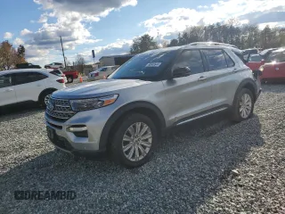 2021 Ford Explorer Limited with VIN 1FM5K8FW3MNA05482, listed as a Copart auction lot 80943644 with 63,600 mi miles and Salvage Title. Bid and sale history available at carsss.com. Image 1.