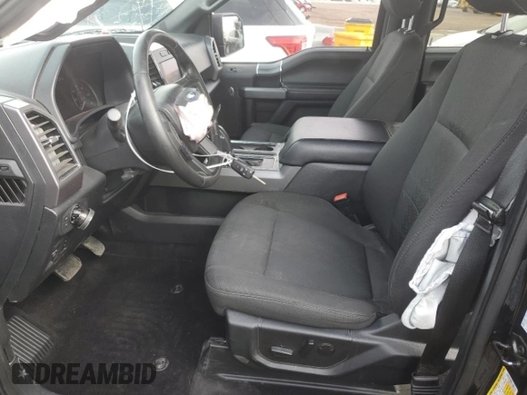 2019 Ford F-150 XL with VIN 1FTEW1EP2KFC06906, listed as a Copart auction lot 51792705 with 80,102 mi miles and Salvage title. Bid and sale history available at DreamBid. Image 7.
