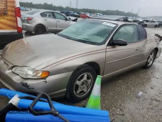 2001 Chevrolet Monte Carlo LS with VIN 2G1WW12E519209306, listed as a Copart auction lot 74238624 with 208,918 mi miles and Salvage Title. Bid and sale history available at carsss.com. Image 1.