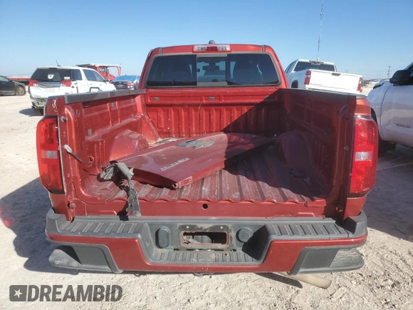 2016 Chevrolet Colorado 2WD LT with VIN 1GCHSCEA9G1229233, listed as a Copart auction lot 83344694 with 87,703 mi miles and Salvage Title. Bid and sale history available at carsss.com. Image 6.