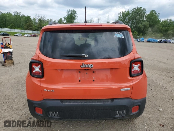 2017 Jeep Renegade Latitude с VIN ZACCJBBB9HPF29926, выставлен на аукционе Copart как лот 60356255 с пробегом 114 945 миль миль и Чистый • Clean title. История ставок и продаж доступна на DreamBid. Изображение 6.
