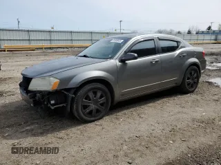 2012 Dodge Avenger SE with VIN 1C3CDZAB8CN285564, listed as a Copart auction lot 51046445 with 180,101 mi miles and Salvage Title. Bid and sale history available at carsss.com. Image 1.