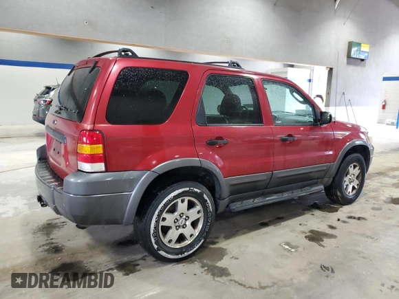 2005 Ford Escape XLT with VIN 1FMYU93115KA57475, listed as a Copart auction lot 51504325 with 165,235 mi miles and Salvage Title. Bid and sale history available at carsss.com. Image 3.