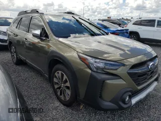 2025 Subaru Outback Touring XT with VIN 4S4BTGPD7S3100031, listed as a Copart auction lot 73729344 with 0 mi miles and Non Repairable. Bid and sale history available at carsss.com. Image 4.