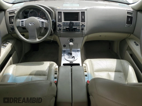 2005 Infiniti FX35 with VIN JNRAS08W95X213518, listed as a Copart auction lot 54703865 with 164,964 mi miles and Clean Title. Bid and sale history available at carsss.com. Image 8.