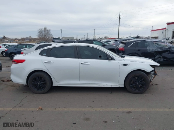 2017 Kia Optima LX with VIN 5XXGT4L32HG171992, listed as a IAAI auction lot 41477494 with 119,415 mi miles. Bid and sale history available at carsss.com. Image 12.
