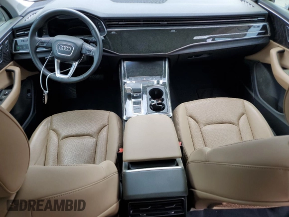 2022 Audi Q7 Premium Plus with VIN WA1LJBF78ND002311, listed as a Copart auction lot 49668015 with 99,075 mi miles and Salvage title. Bid and sale history available at DreamBid. Image 8.
