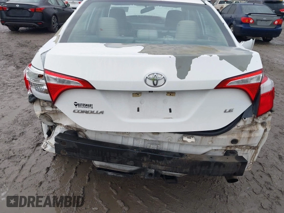 2015 Toyota Corolla L with VIN 5YFBURHE4FP330420, listed as a IAAI auction lot 41059296 with 73,689 mi miles and . Bid and sale history available at DreamBid. Image 6.