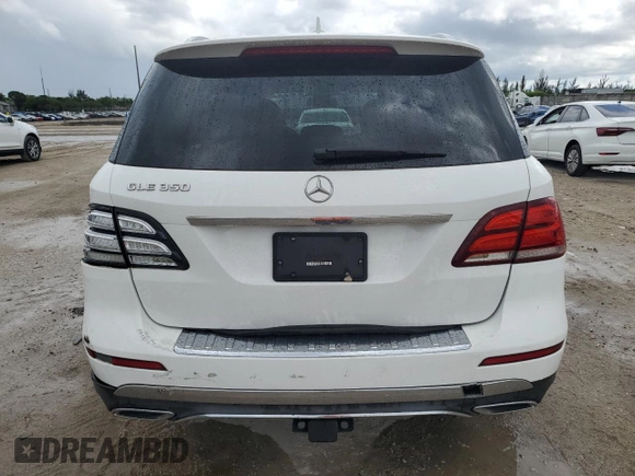 2017 Mercedes-Benz GLE 350 with VIN 4JGDA5JBXHA958446, listed as a Copart auction lot 61852755 with 157,812 mi miles and Salvage title. Bid and sale history available at DreamBid. Image 6.